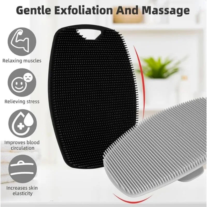 Soft Silicone Exfoliating Scrubber