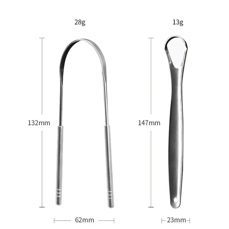 Stainless Steel Tongue Scraper