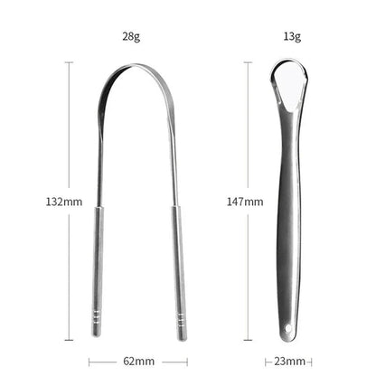 Stainless Steel Tongue Scraper